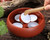 Small Yixing Clay Red Cha Xi Water Bowl for Gongfu Tea Tasting Cups 500ml 17oz