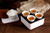 Mini Portable Traveling Gongfu Tea Set Gaiwan Teacups Tea Cloth in Serving Box