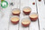 Yixing Clay Glazed Red Zisha Teacup 20ml 0.7oz 10 Pcs