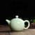 Chinese Longquan Klin Celadon Ceramic Kung Fu Teapot With Filter 240ml 8oz Pale Green