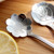 Stainless Steel Flower Shaped Tea Coffee Ice Cream Cocktail Spoon Set of 8 Silver