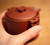 Yixing Zisha Red Clay Qin Dynasty Style Gongfu Tea Teapot & Teacup Set 3 Pcs