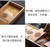 Foldable Travel Bamboo Tea Serving Tray w/t Porcelain Teapot Teacups Cotton Bag