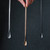 Long Handle Stainless Steel Coffee Tea Cocktail Stirring Spoon Black