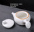 Moon White Ceramic Side Handle Kungfu Tea Teapot 190ml 6oz