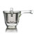 Side Handle Japanese Clear Glass Teapot w/t Stainless Steel Infuser 200ml 6.76oz