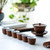 Retro Sancai Ceramic Gongfu Tea Gaiwan Brewing Vessel 170ml
