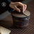 Creative Wooden Barrel Ceramic Food Container Tea Caddy 550ml
