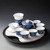  Retro Blue And White Porcelain Gongfu Tea Tasting Teacup