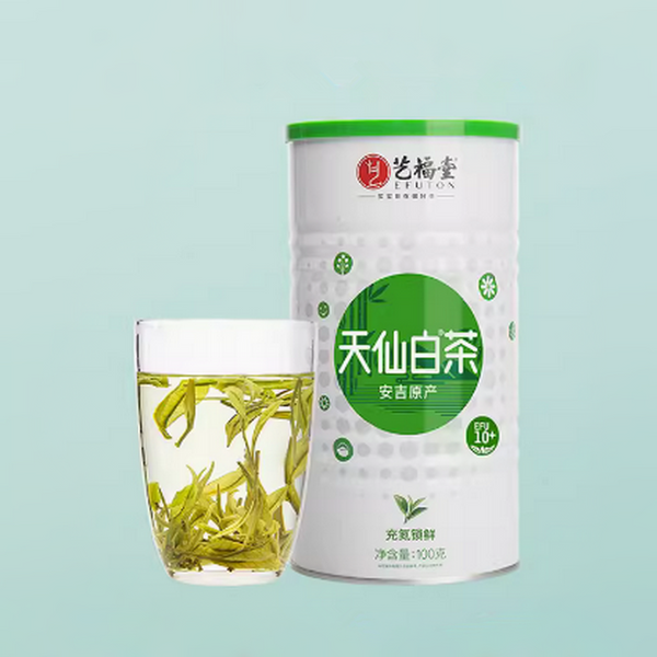 EFUTON Brand Tian Xian Bai Cha  An Ji Bai Pian An Ji Bai Cha Green Tea 100g