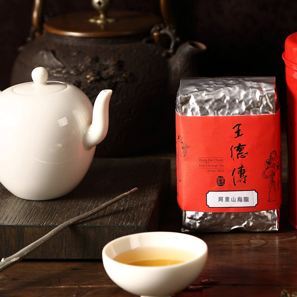 Wang De Chuan Brand Ali Shan Qing Xin Oolong Green Heart Taiwan Oolong 150g