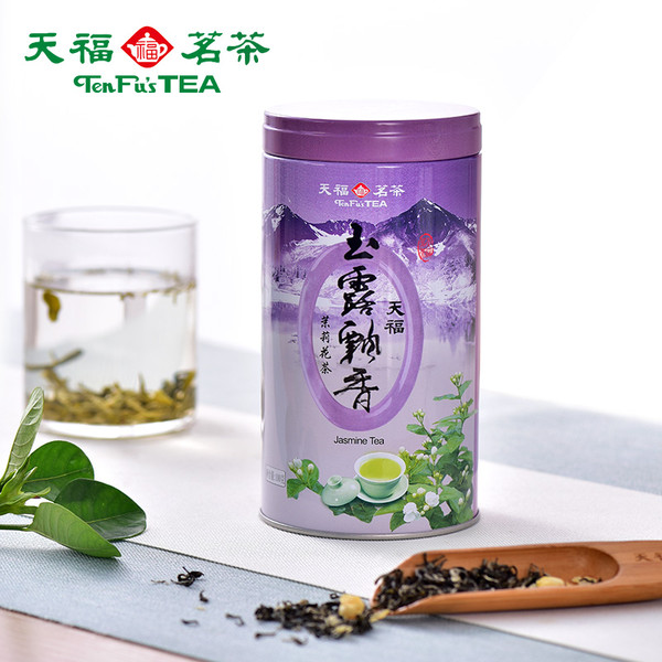 TenFu's TEA Brand Yu Lu Piao Xiang Pearl Jasmine Green Tea 100g