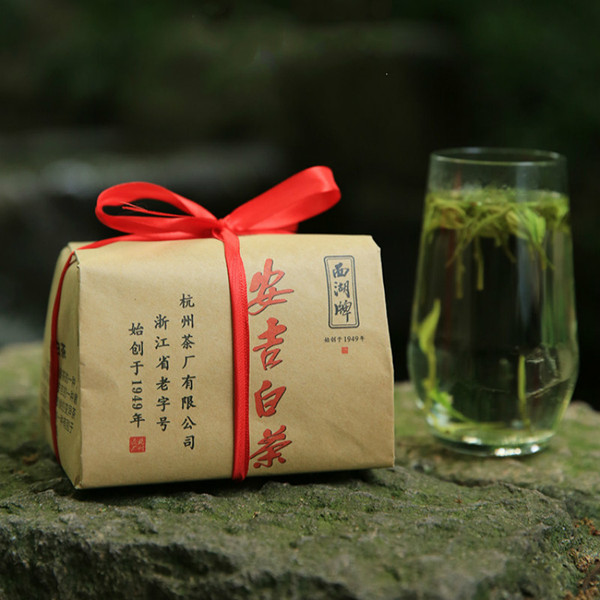 XI HU Brand Zhen Xi Ming Qian Premium Grade An Ji Bai Pian An Ji Bai Cha Green Tea 100g