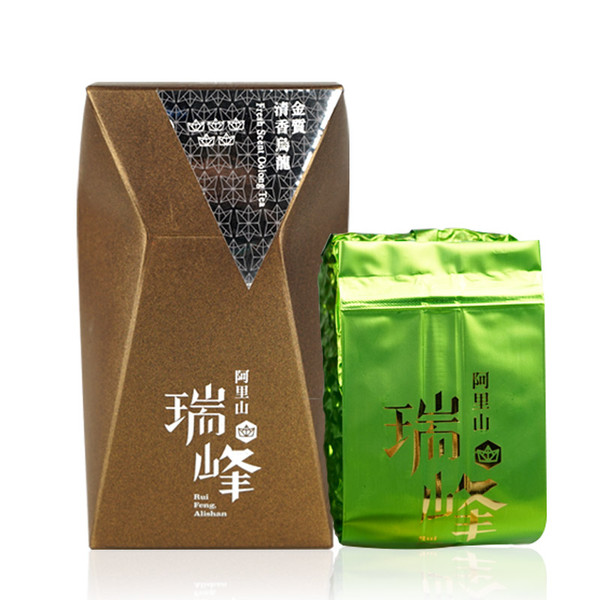 TAIWAN TEA Brand Rui Feng Jin Zhi Qing Xiang AliShan Taiwan High Mountain Gao Shan Oolong Tea 150g