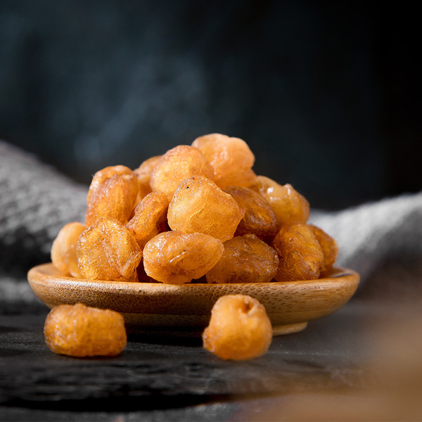 Premium Organic Dried Golden Longan Natural Seedless Fruit