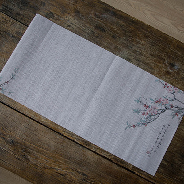 Small Placemat Paper Weave Placemat for Gongfu Tea Ceremony