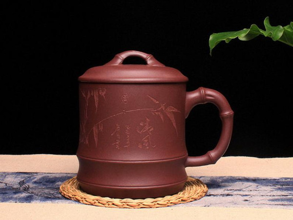 Handmade Yixing Zisha Clay Tea Mug  550ml