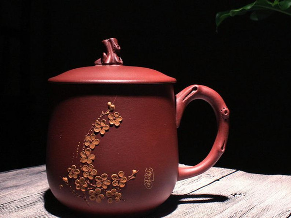 Handmade Yixing Zisha Clay Tea Mug Huimei 430ml