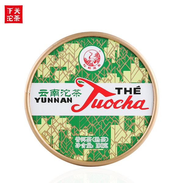 XIAGUAN Brand Yunnan Tuocha Pu-erh Tea Tuo 2019 100g Ripe