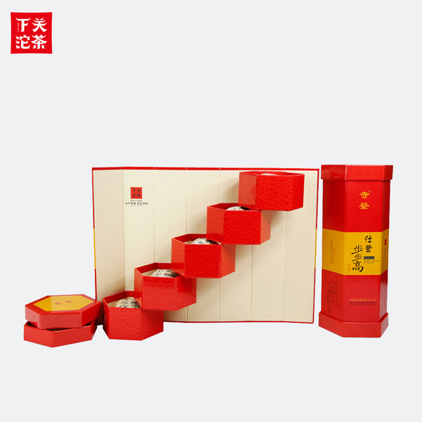 XIAGUAN Brand Shideng Bubugao Pu-erh Tea Tuo 2015 100g*5 Raw