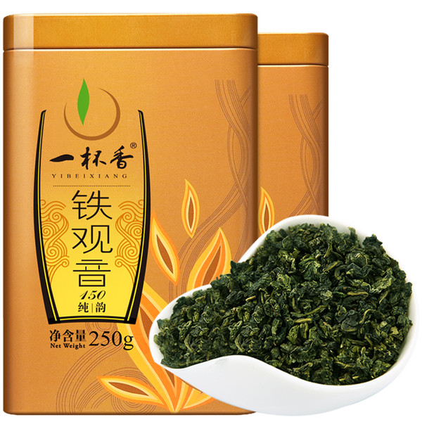 YIBEIXIANG TEA Brand Pure Rhyme 150 Tie Guan Yin Chinese Oolong Tea 250g*2