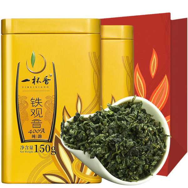 YIBEIXIANG TEA Brand Pure Rhyme 400A Tie Guan Yin Chinese Oolong Tea 150g*2