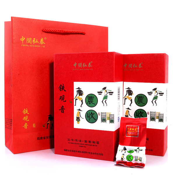 ZHONG MIN HONG TAI Brand Nong Shou Qingxiang Anxi Tie Guan Yin Chinese Oolong Tea 500g
