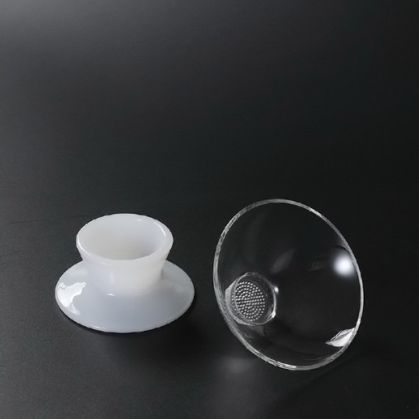 Chuang Yi Transparent Glass Gongfu Tea Strainer