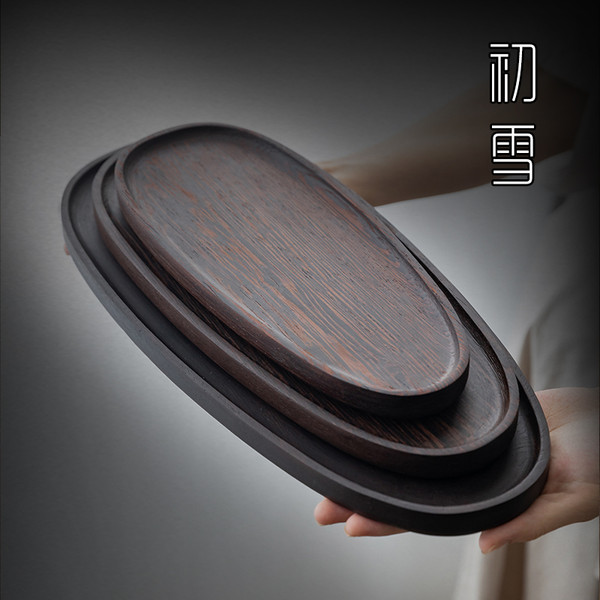 Jiao Dian Wenge Wood Tea Tray