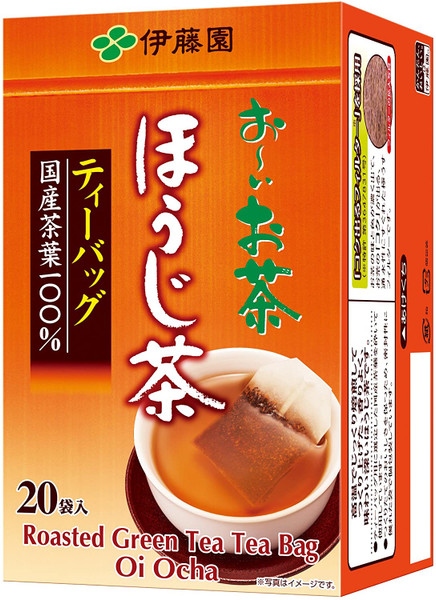 Ito En Itoen Oi Ocha Roasted Green Tea Hojicha 20 Tea Bags