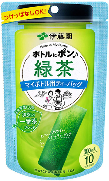 Ito En Itoen Bottle with Pon Matcha Green Tea for My Bottle 2.5g x 10 Tea Bags