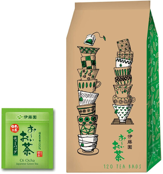 Ito En Itoen Oi Cha Japanese Green Tea With Matcha 1.8g x 120 Tea Bags