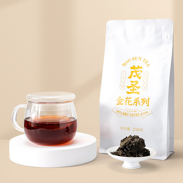 MAOSHENG Brand Run Cha 1st Grade Liu Bao Hei Cha Dark Tea Loose 2016 250g