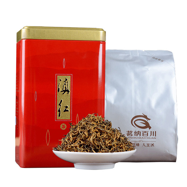 MINGNABAICHUAN Brand Xiao Jin Si Dian Hong Yunnan Black Tea 250g
