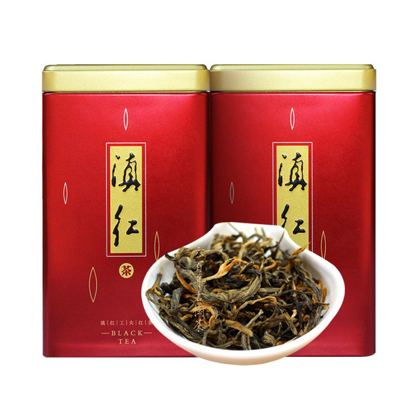 MINGNABAICHUAN Brand Bondong Ancient Tree Dian Hong Yunnan Black Tea 125g*2