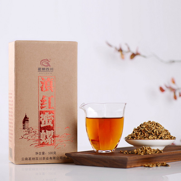 MINGNABAICHUAN Brand Mi Luo Dian Hong Yunnan Black Tea 500g