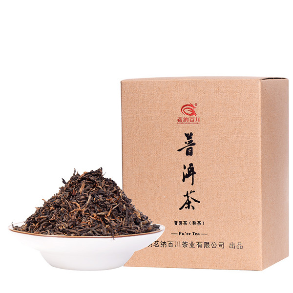 MINGNABAICHUAN Brand 1st Grade Pu-erh Tea Loose 2020 500g Ripe