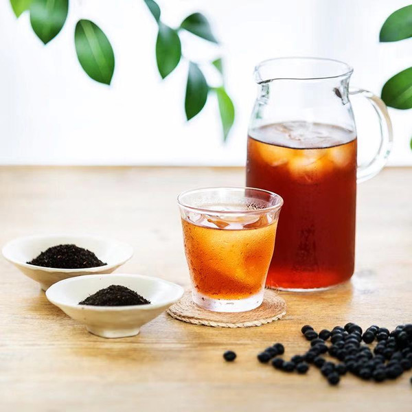 Premium Organic Japan Hokkaido Black Bean Tea Roasted Soybean Kuromamecha Dragon Tea House