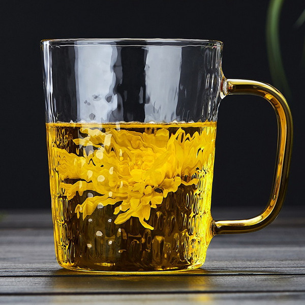 De Xian Glass Tea Mug