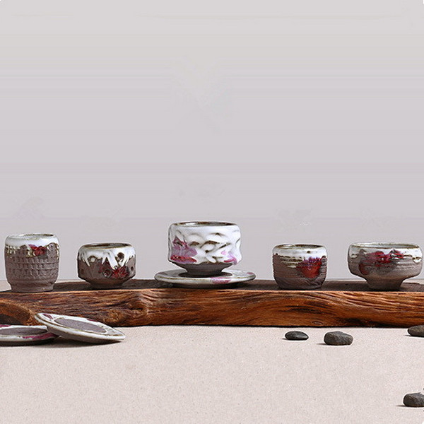 Zhi Ye Shao 321 Ceramic Gongfu Tea Tasting Teacup