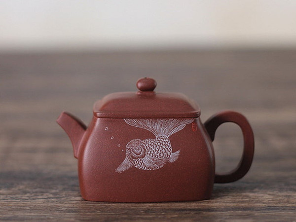 Handmade Yixing Zisha Clay Teapot Xiaocun 150ml