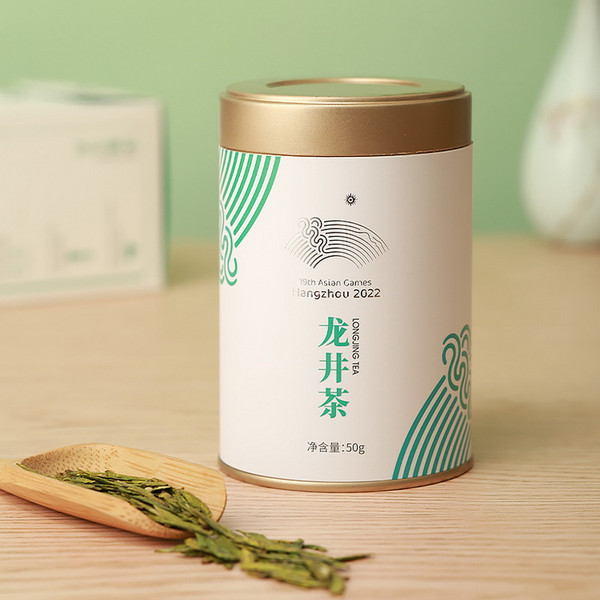 Luzhenghao Brand Hangzhou 2022 Ming Qian Premium Grade Long Jing Dragon Well Green Tea 50g