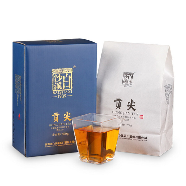 BAISHAXI Brand Gong Jian Hunan Anhua Dark Tea 260g