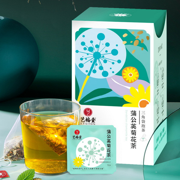 EFUTON Brand Dandelion Chrysanthemum Eight Treasures Ba Bao Cha Asssorted Herbs & Fruits Chinese Bowl Tea Tea Bag 60g