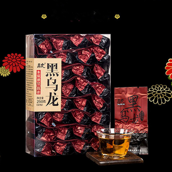 Wu Hu Brand Jing Pin Black Oolong Charcoal Roasted Slimming Tea Reducing Weight Fat Burning 250g