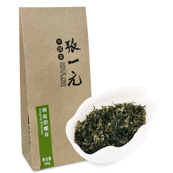 ZHANG YI YUAN Brand Ming Qian Premium Grade Dongting Bi Luo Chun China Green Snail Spring Tea 50g