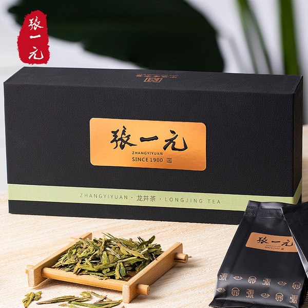 ZHANG YI YUAN Brand Shang Pin Premium Grade Long Jing Dragon Well Green Tea 80g