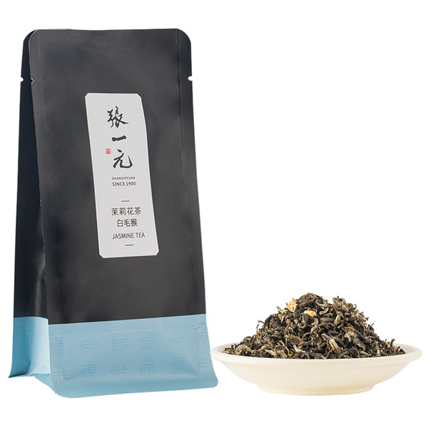 ZHANG YI YUAN Brand Mo Li Bai Mao Hou Jasmine Green Tea 50g