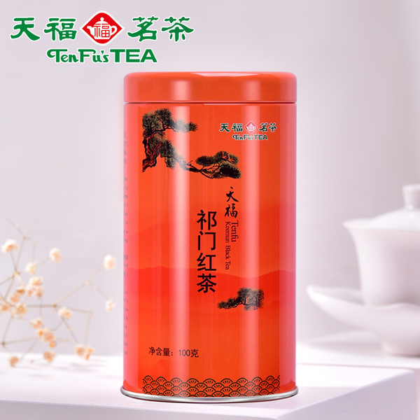 TenFu's TEA Brand Qi Men Hong Cha Chinese Gongfu Keemun Black Tea 100g