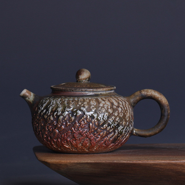 Chai Shao 29# Handmade Wood-Fired Ceremic Teapot 250ml